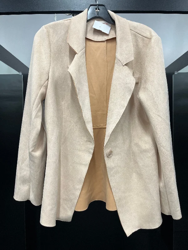 women's coats for those who want to make a fashion statementBeige Blazer Solitaire, Size L