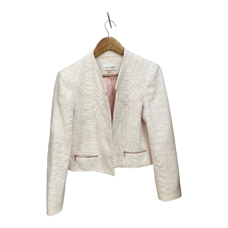 women's coats for hikingBlazer By Calvin Klein In Pink, Size: M