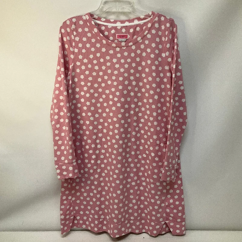 women's tops for boho-chic stylesTunic Long Sleeve By Kate Spade In Pink, Size: M