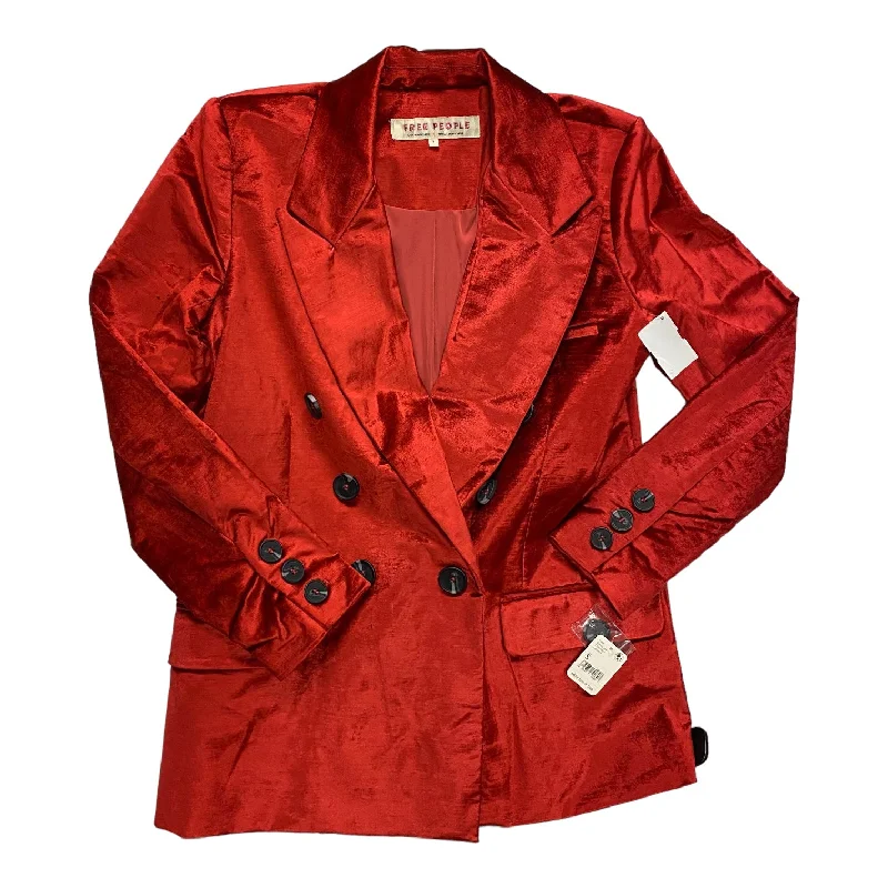 lightweight women's coatsBlazer By Free People In Red, Size: S