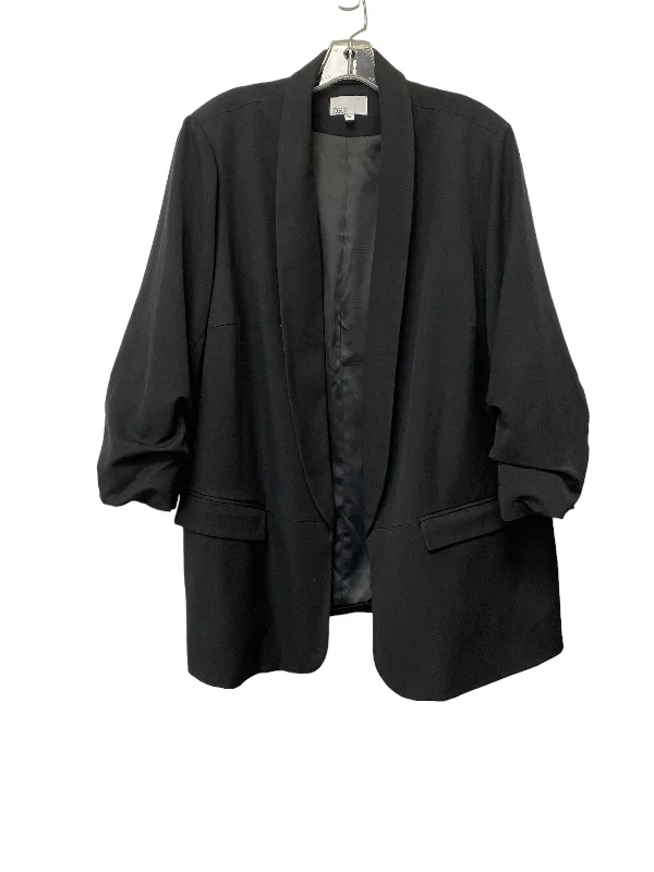 women's coats for tall womenBlazer By Dr2 In Black, Size: 3x