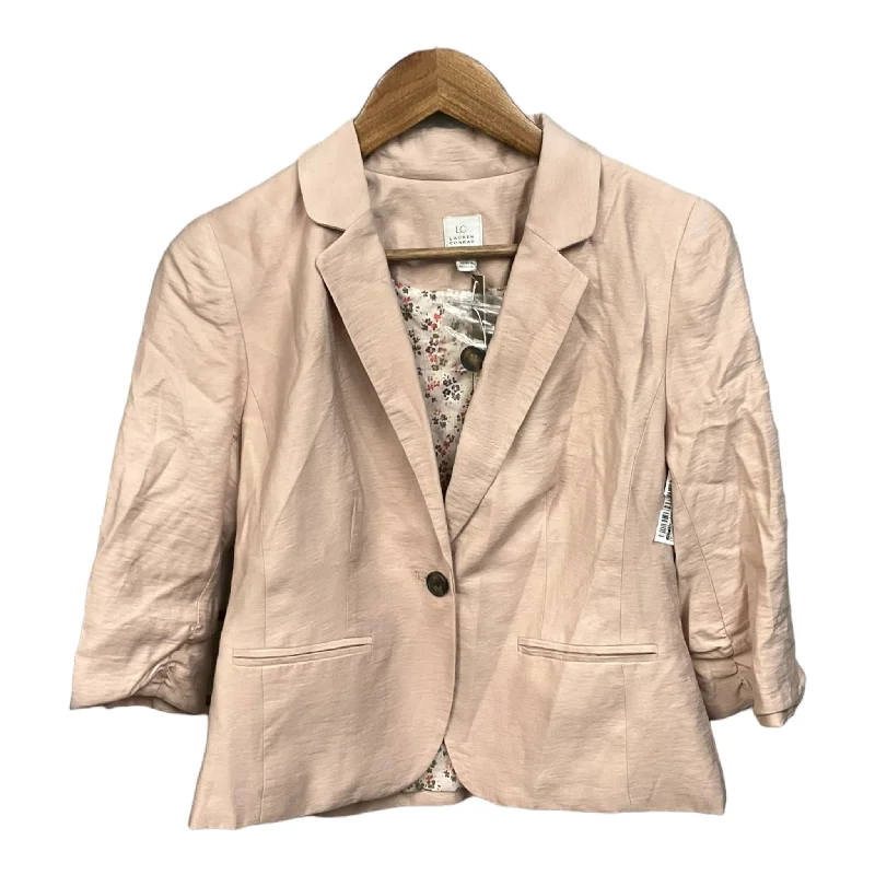 women's coats with satin liningsBlazer By Lc Lauren Conrad In Pink, Size: S