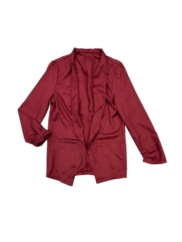 women's coats for skiingBlazer By Shein In Red, Size: S