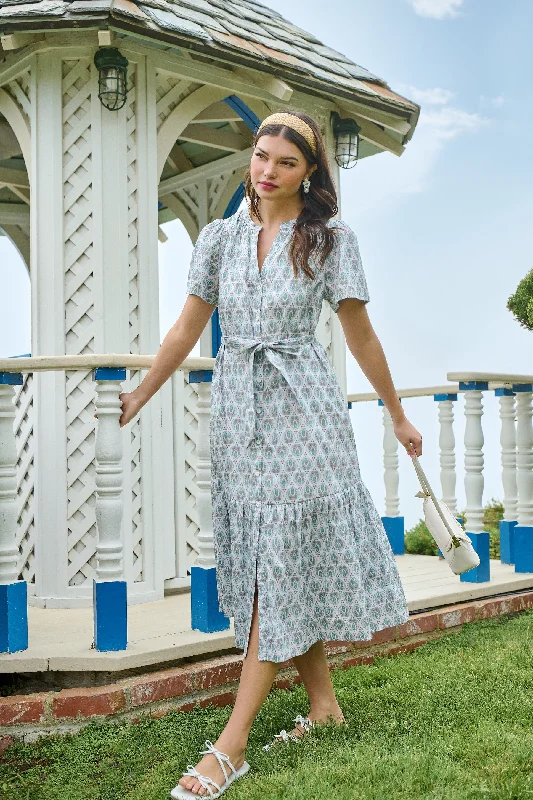 Casual DressPilar Cora Button Up Midi Dress