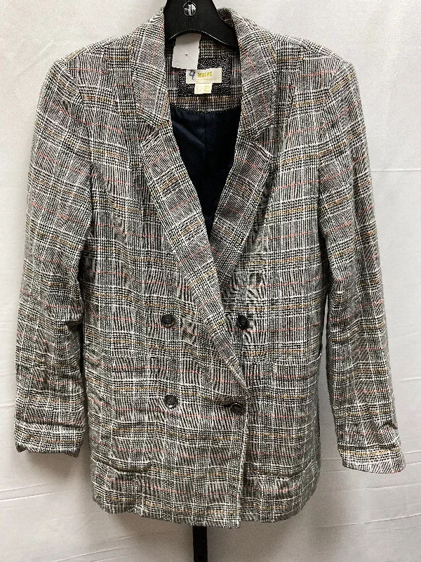 classic women's coatsBlazer By Maeve In Plaid Pattern, Size: Xs