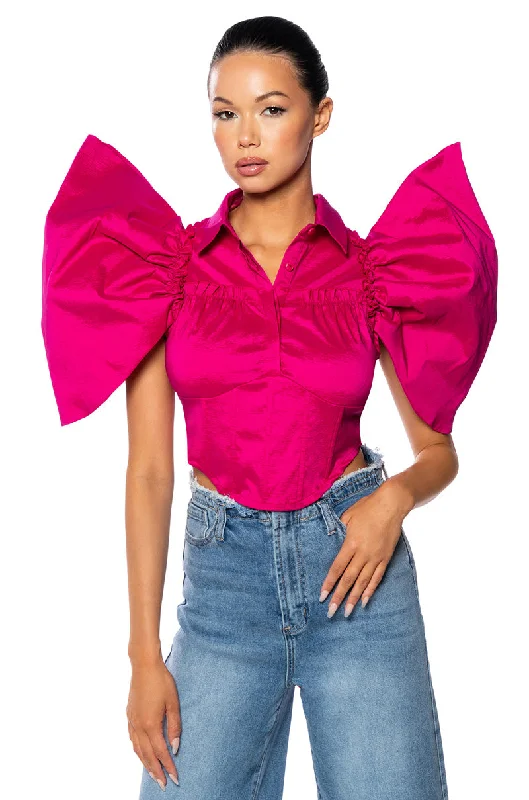 women's tops for those who want to make a fashion statementALWAYS FLAWLESS BOW DETAIL BLOUSE