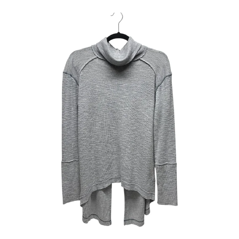 women's tops for fashion-conscious professionalsTop Long Sleeve By We The Free In Grey, Size: S