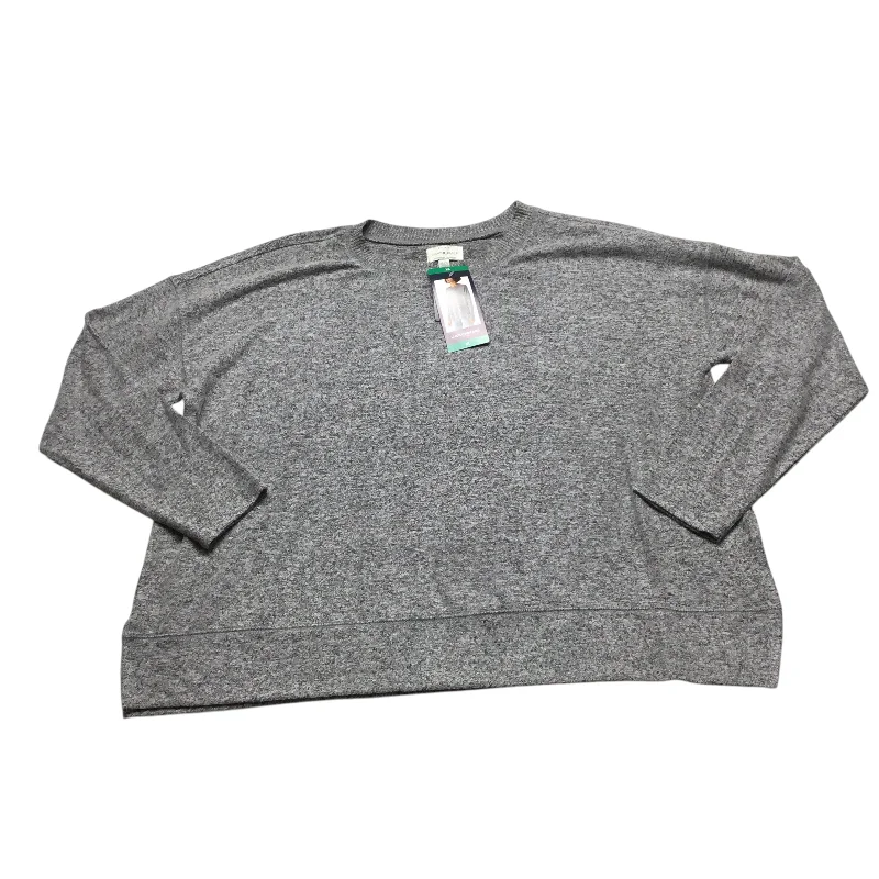 women's tops for those who want to add a personal touch to their wardrobe with unique and one-of-a-kind piecesTop Long Sleeve By Lucky Brand In Grey, Size: Xl