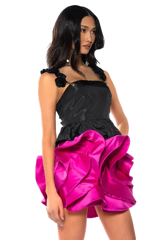 women's tops for those who want to add a touch of sophistication to their casual attireDARK ROSE SLEEVELESS PEPLUM BLOUSE