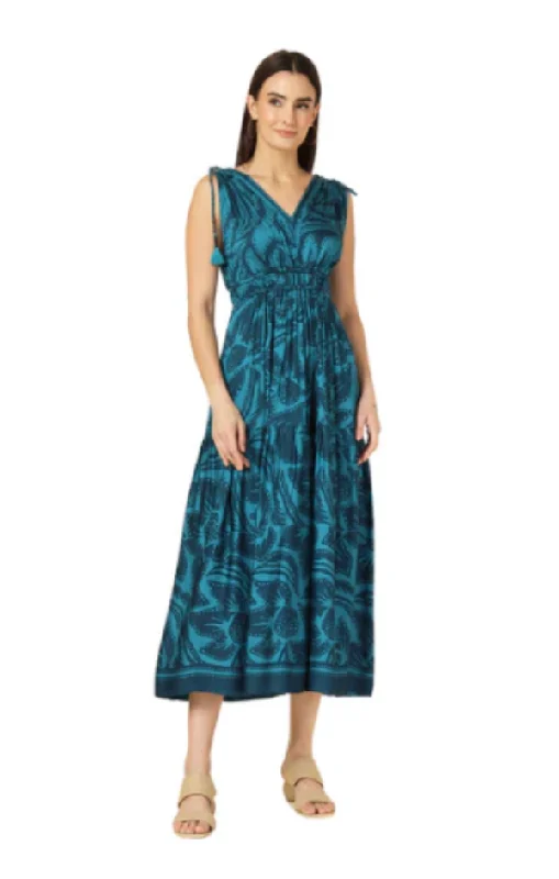 women's curve-hugging dressesRosalita Midi in Cierra Bayou