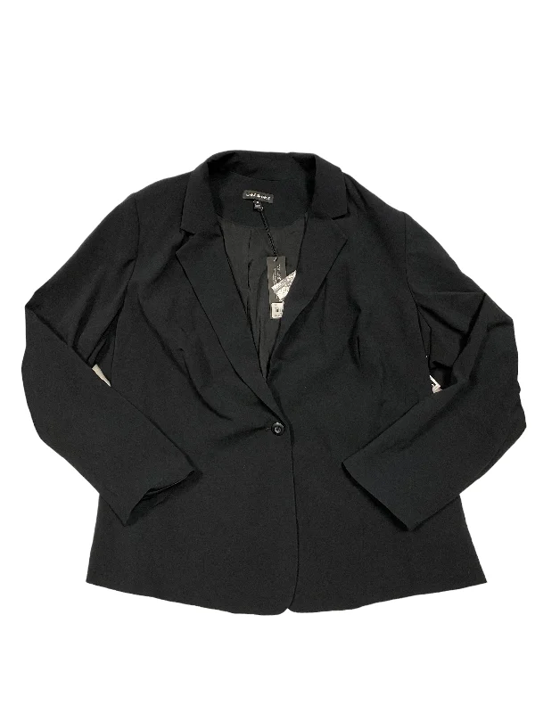 cozy women's coatsBlazer By Lane Bryant In Black, Size: 26