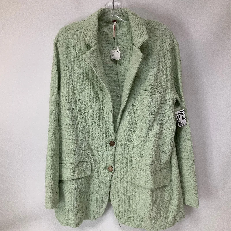 women's coats with liningBlazer By Free People In Green, Size: M