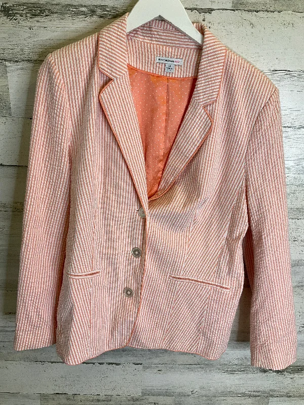 women's coats for pear-shaped bodiesCoral Blazer Isaac Mizrahi Live Qvc, Size L