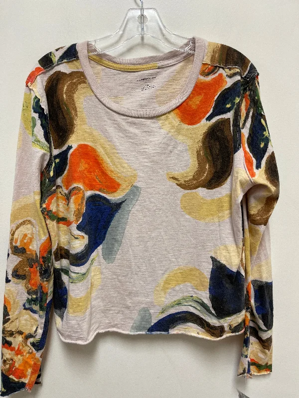 women's tops for those who want to add a touch of elegance and sophistication to their everyday wearTop Long Sleeve By Anthropologie In Multi-colored, Size: L