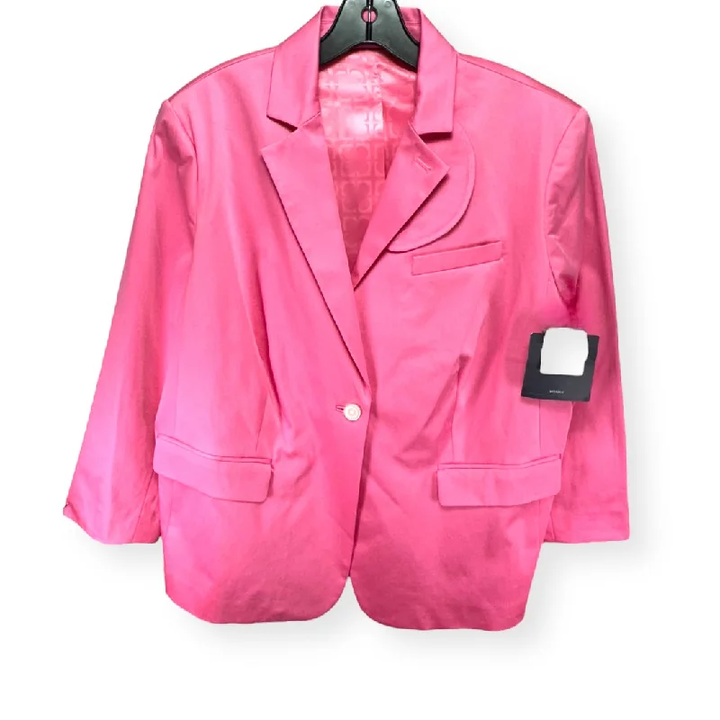 women's coats for petite womenBlazer By Liz Claiborne In Pink, Size: 14