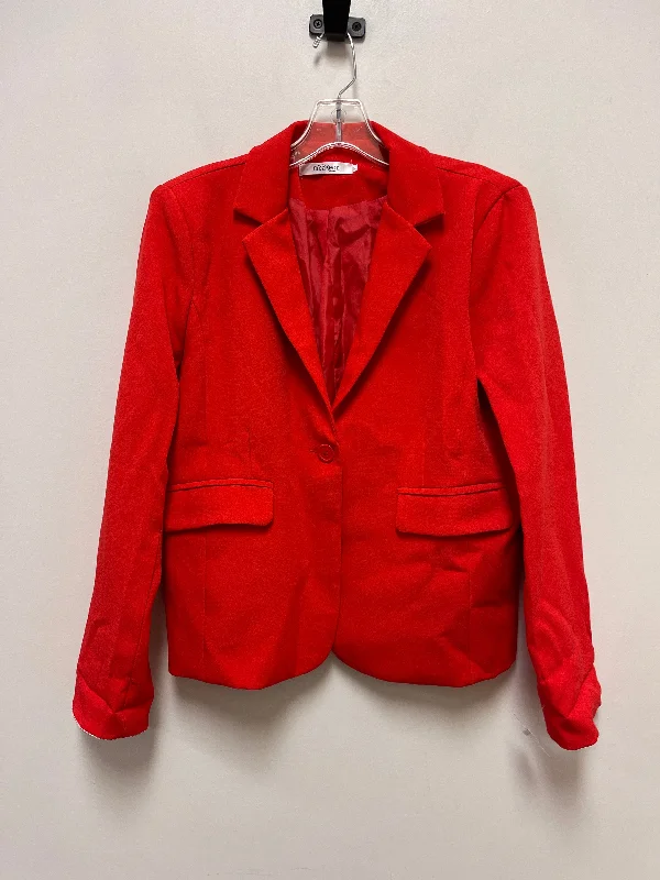 sustainable women's coatsRed Blazer Clothes Mentor, Size M