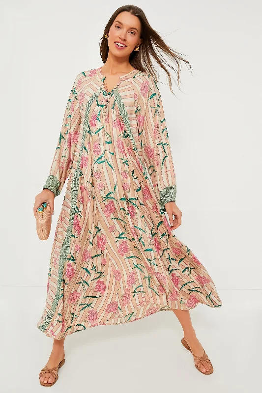 Empire DressChamomile Rose Fiore Maxi Dress