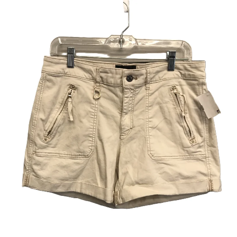 women's dressy denim shortsBeige Shorts By White House Black Market, Size: 8