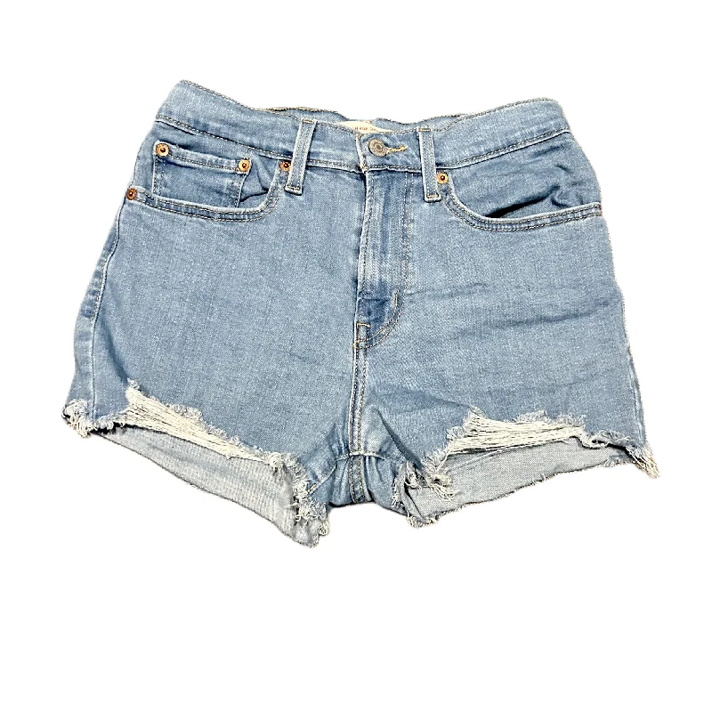 women's bermuda shortsBlue Denim Shorts By Levis, Size: 4