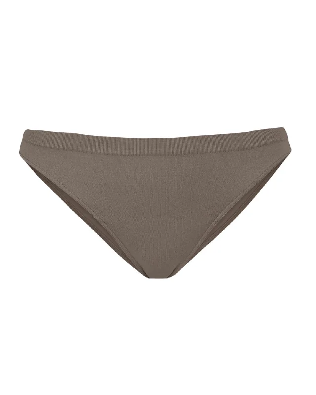 Metallic Female SwimwearEVOLVE Bikini Bottoms | Muddy Grey