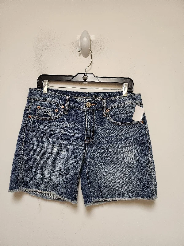 women's eco-friendly shortsBlue Denim Shorts American Eagle, Size 4