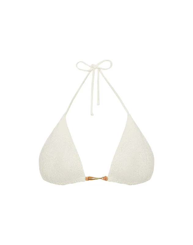 Bandeau Female SwimwearFirenze Mandy Tri Top - White