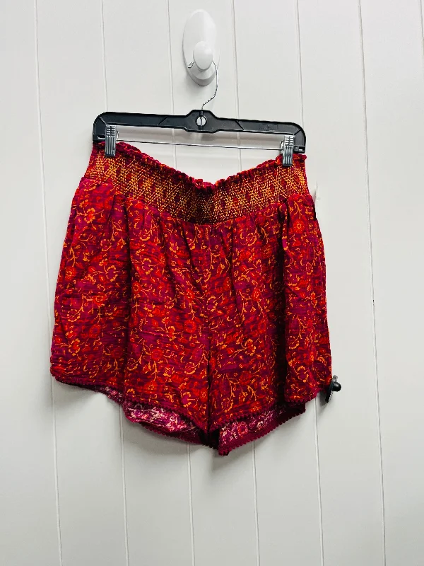 women's casual shortsRed & Yellow Shorts Matilda Jane, Size L