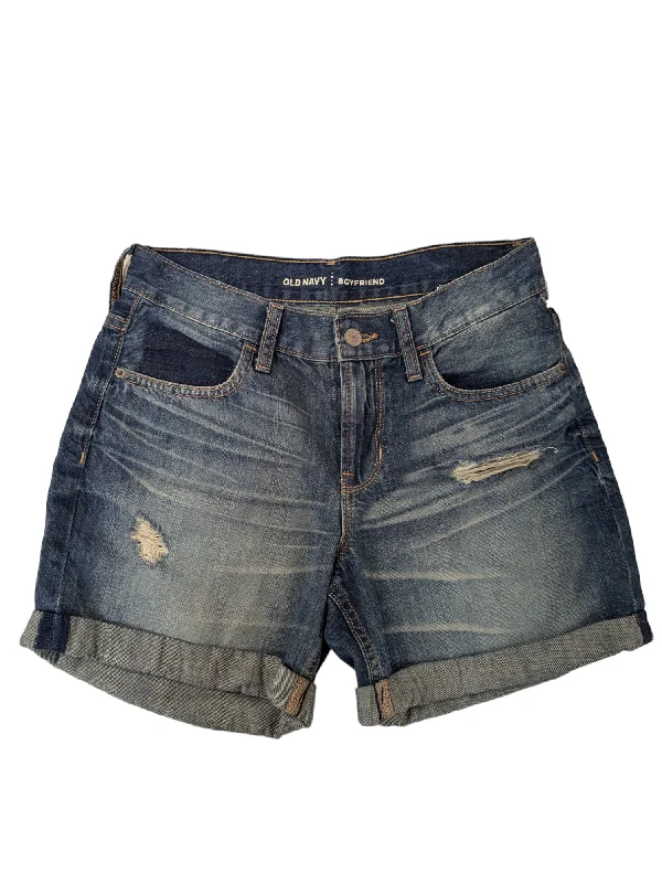 women's breathable shortsBlue Denim Shorts Old Navy, Size 0