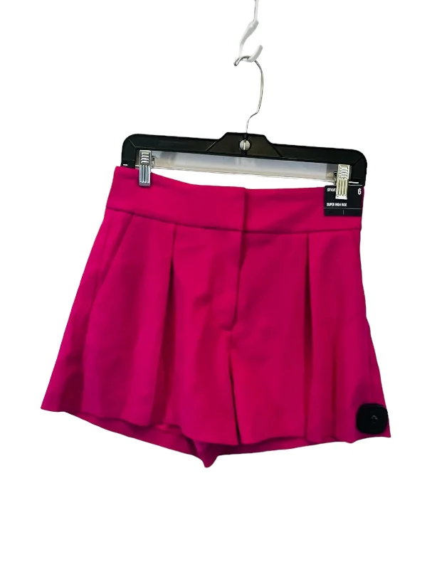 women's moisture-wicking shortsPink Shorts Express, Size 6