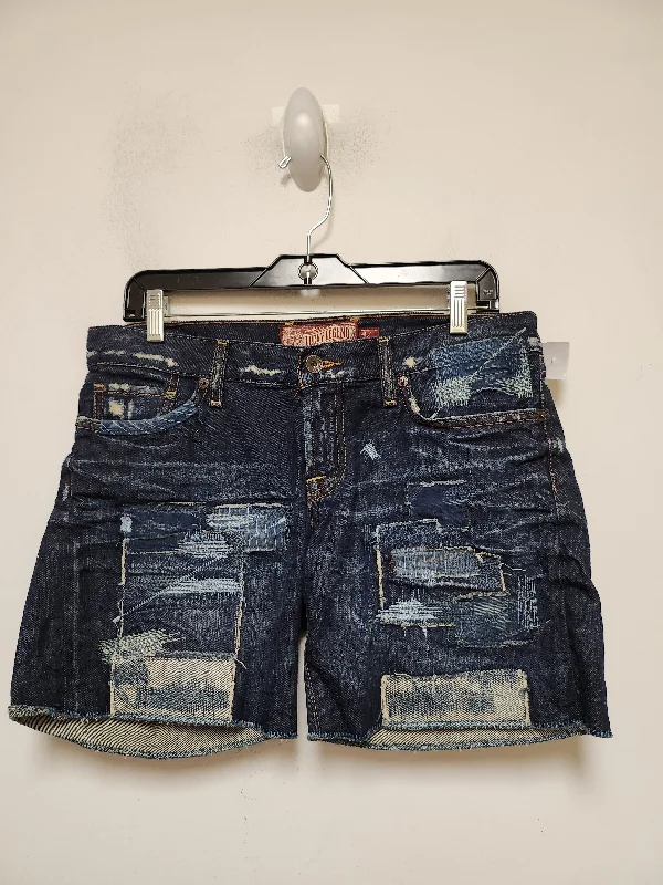 women's designer shortsBlue Denim Shorts Lucky Brand, Size 4