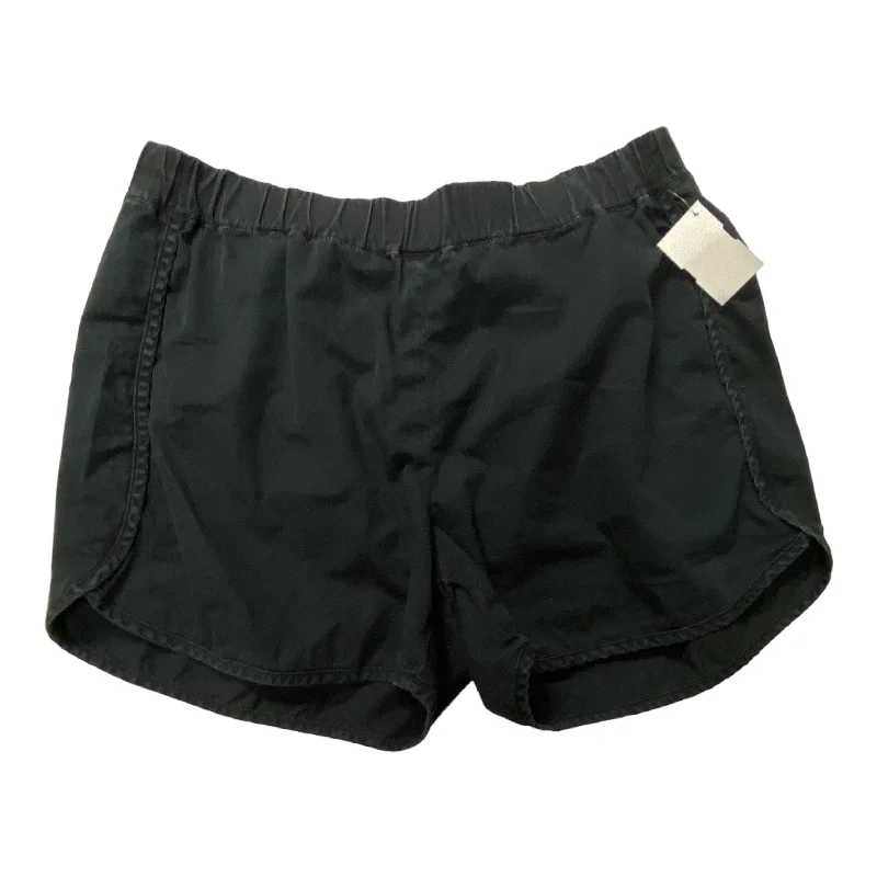 women's satin shortsBlack Shorts Madewell, Size M