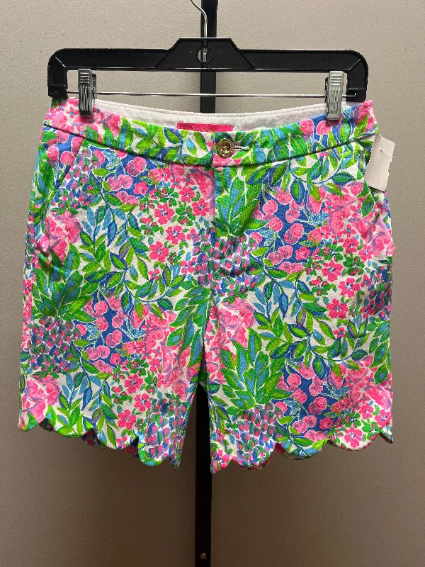 women's fall shortsFloral Print Shorts Lilly Pulitzer, Size 0