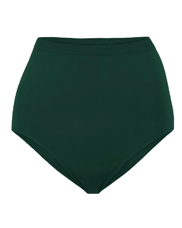 Low-Cut Female SwimwearTRANQUIL Bikini Bottoms | Dark Green