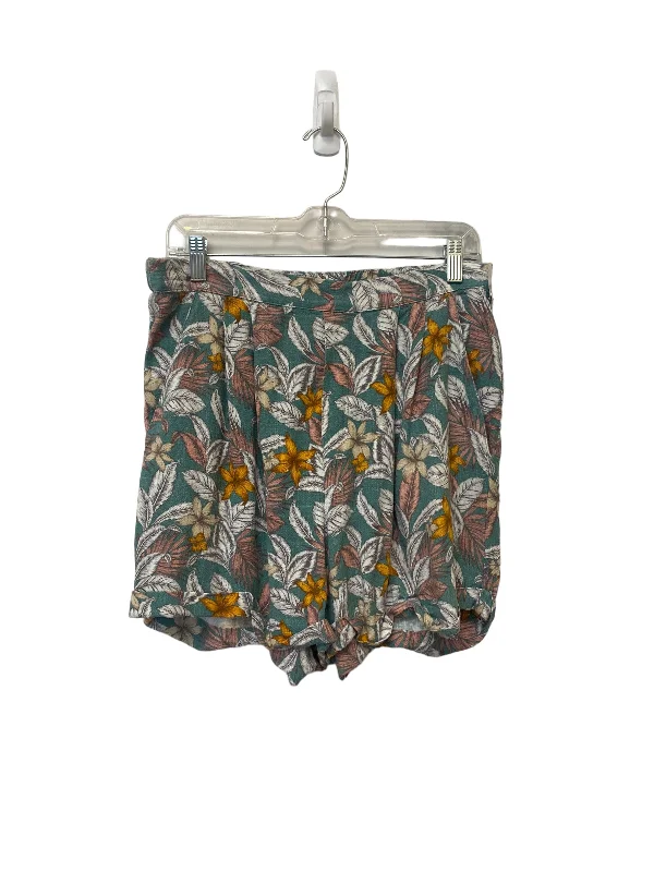 women's plus-size shortsTropical Print Shorts Aeropostale, Size L