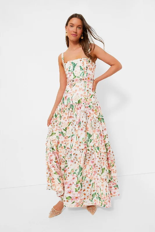 Scoop-Neck DressJardinera Lima Maxi Dress