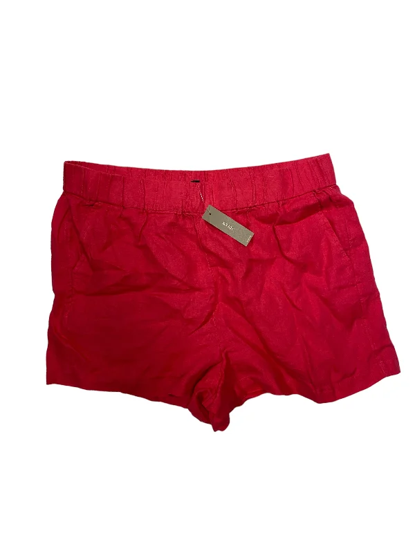 women's swim cover-up shortsPink Shorts J. Crew, Size L