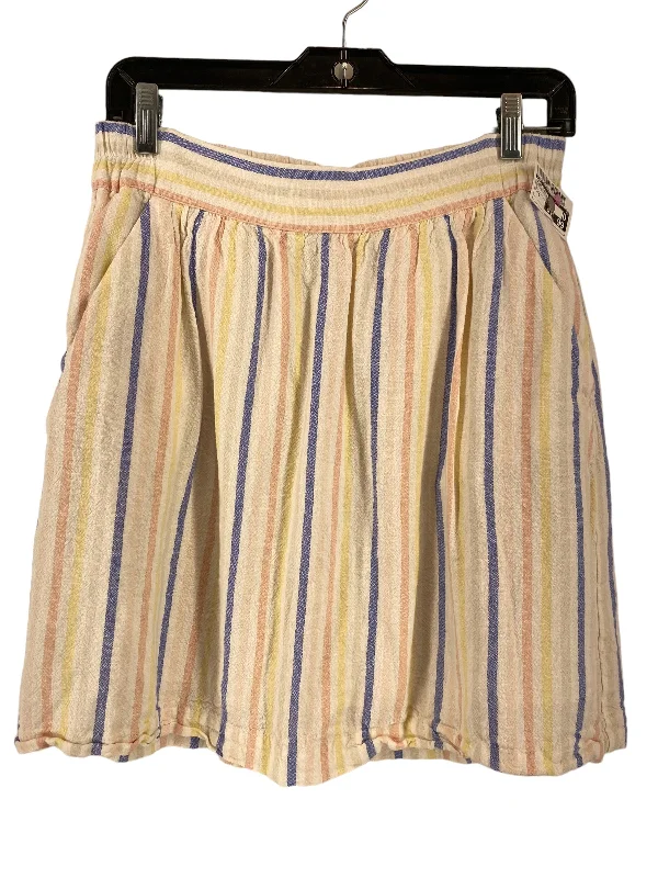 women's striped skirtsSkirt Mini & Short By Loft  Size: S