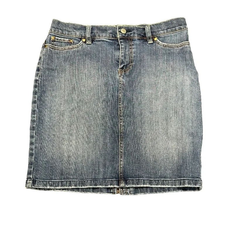 women's denim skirtsSkirt Mini & Short By Old Navy  Size: 4