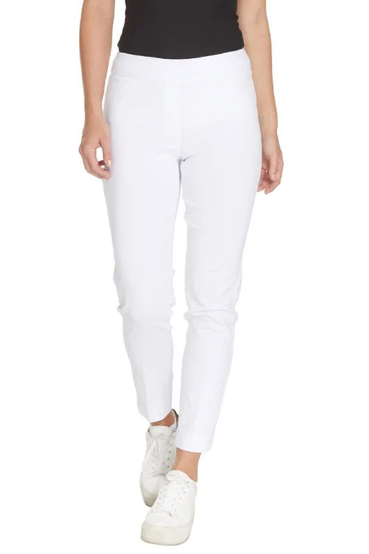 women's tactical pantsAnkle Pants In White