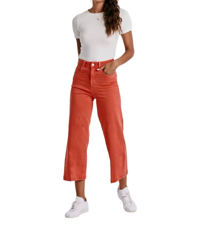 women's floral pantsAudrey Pants In Red