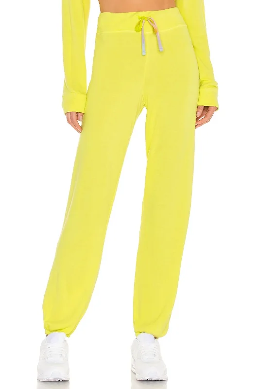 women's nursing pantsBasic Sweatpants In Lemonade