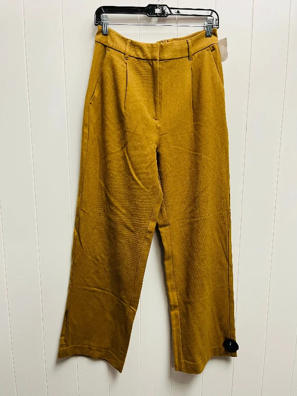 women's distressed pantsBrown Pants Wide Leg Old Navy, Size M