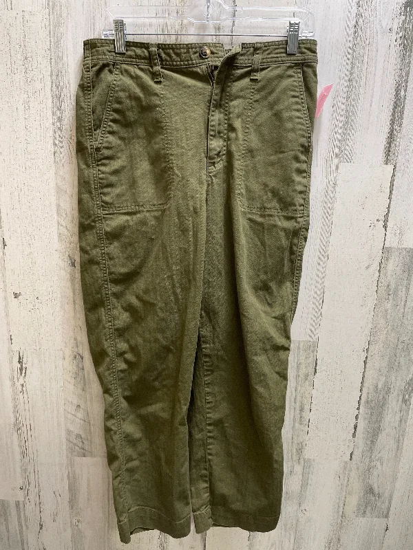 women's solid-color pantsGreen Pants Other Madewell, Size 10