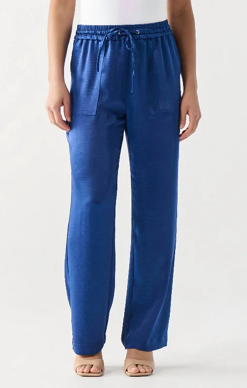 women's leggingsOcean Breeze Trousers In Cobalt Blue