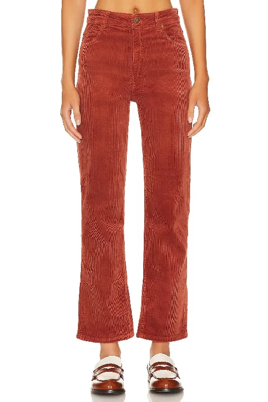 women's warm pantsOriginal Straight Corduroy Pant In Brick