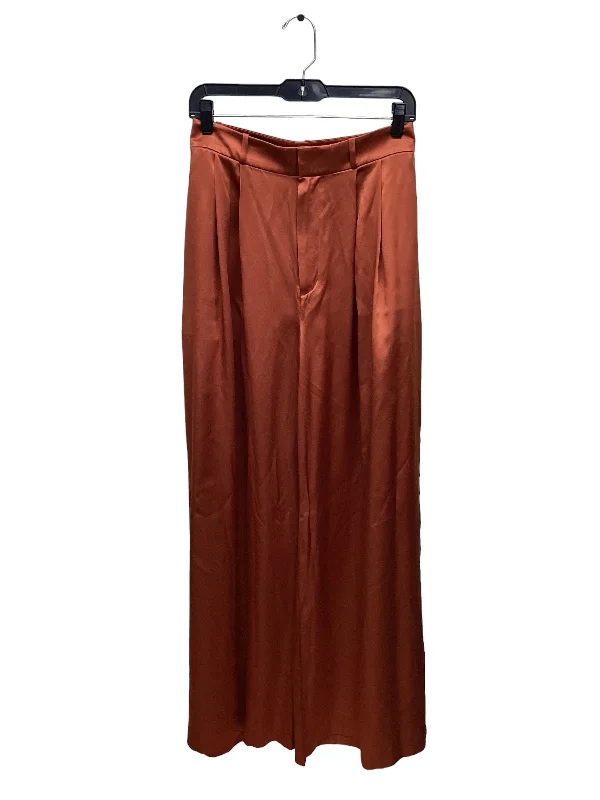 women's straight-leg pantsPants Wide Leg By Banana Republic In Orange, Size: 16