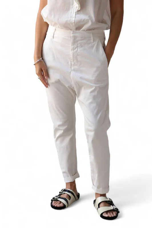 women's reversible pantsParis Pant In Eggshell