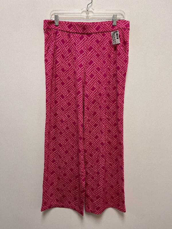 women's high-waisted pantsPink Pants Other Isaac Mizrahi Live Qvc, Size 8