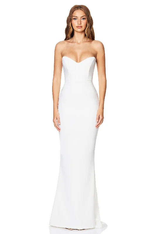 Wrap DressNookie Love Affair Gown - White