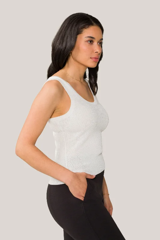 women's tops for those who prefer classic over trendy stylesVida Knit Tank